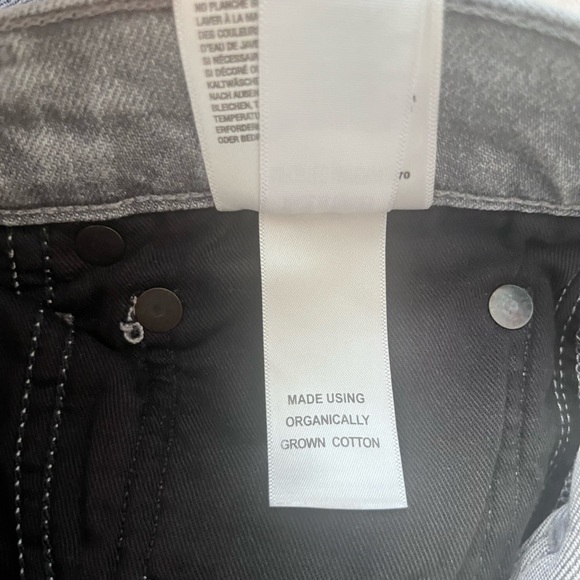 Agolde Nico High Rise Slim Fit Jeans Chime Gray 30 - Picture 8 of 11